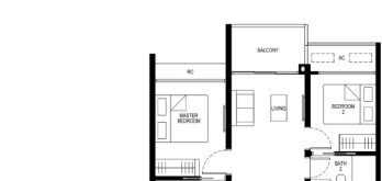penrith-floor-plan-2-bedroom-type-2b-singapore